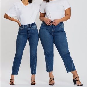 Straight Twisted Seam Jeans 